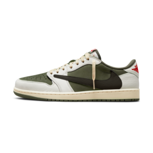 Travis Scott x Air Jordan 1 Low OG “Medium Olive” cache | Duplicate