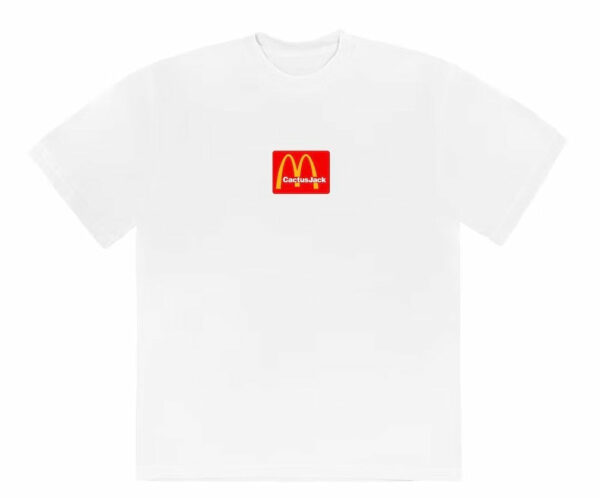 TRAVIS SCOTT X MCDONALDS SESAME T-SHIRT WHITE