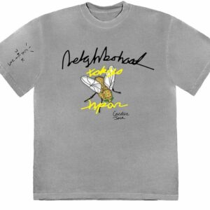 TRAVIS SCOTT X NEIGHBORHOOD T-SHIRT GREY