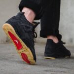 Jordan 4 Levis Black