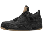 Jordan 4 Levis Black