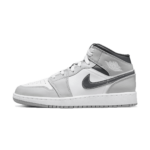 Jordan1 Mid GS 'Light Smoke Grey'