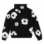 Denim Tears The Cotton Wreath Hooded Sweatshirt 'Black'