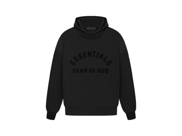 Fear of God Essentials S23 Hoodie Jet Black