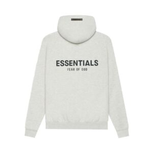 Fear of God Essentials S21 Hoodie Light Heather Oatmeal