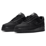 Stussy x Nike Air Force 1 Low 'Triple Black'