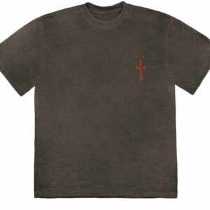 TRAVIS SCOTT CJ DIGITAL GIRL T-SHIRT PEPPER BROWN