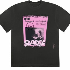 TRAVIS SCOTT CJ FOR FRAGMENT PINK SUNRISE T-SHIRT