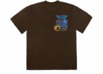 TRAVIS SCOTT CJ TRAILS ASSN T-SHIRT BROWN