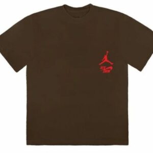 TRAVIS SCOTT X JORDAN CACTUS JACK HIGHEST T-SHIRT BROWN