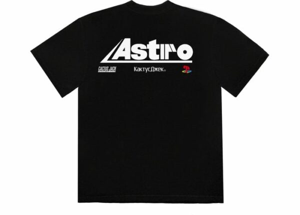 TRAVIS SCOTT T-3500 PORTRAIT T-SHIRT BLACK