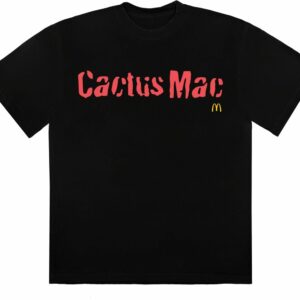 TRAVIS SCOTT CACTUS MAC T-SHIRT BLACK