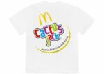 TRAVIS SCOTT X MCDONALD'S CJ SMILE T-SHIRT WHITE