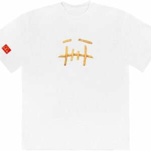 TRAVIS SCOTT X MCDONALD'S FRY T-SHIRT WHITE