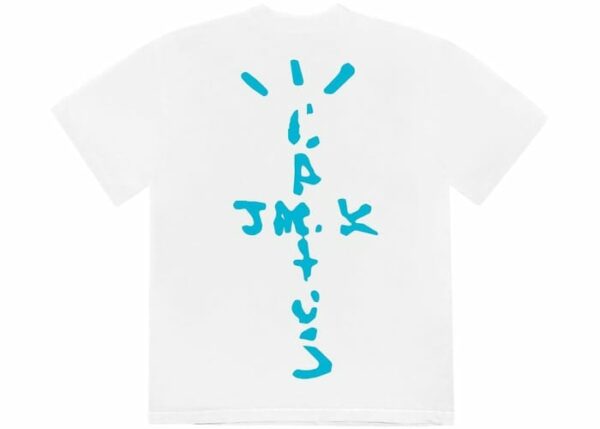 TRAVIS SCOTT X MCDONALD'S JACK SMILE T-SHIRT WHITE