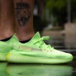 YZY Boost 350 V2 'Glow In The Dark' Green