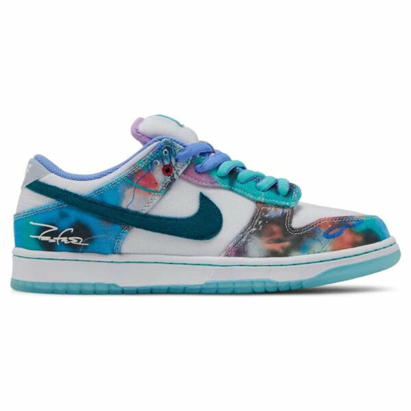 Futura Laboratories x Nike Dunk SB Low 'Bleached Aqua'