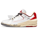 Off White Air Jordan 2 Retro Low SP 'White Varsity Red'