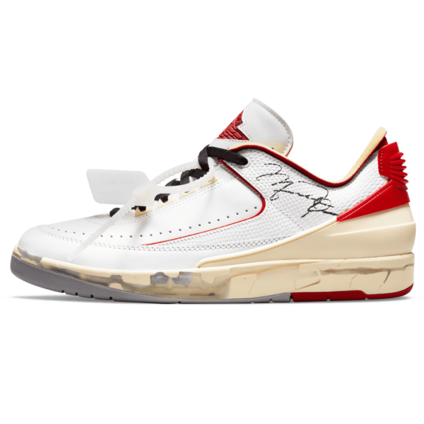 Off White Air Jordan 2 Retro Low SP 'White Varsity Red'