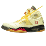 Off White Air Jordan 5  'Sail'