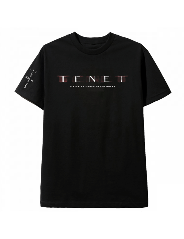 TRAVIS SCOTT TENET T-SHIRT BLACK