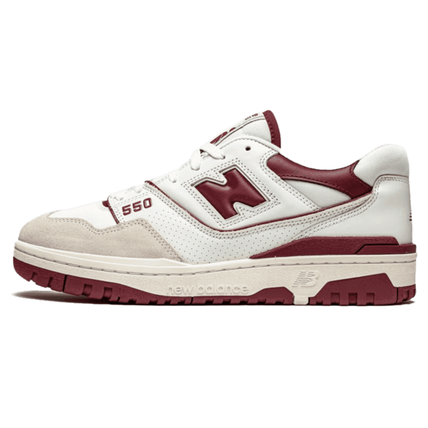 NB 550 Sea Salt Burgundy