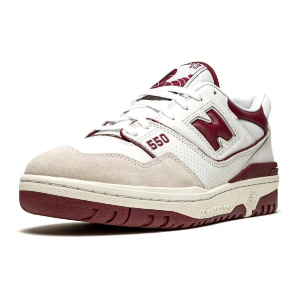 NB 550 Sea Salt Burgundy