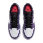 Jordan 1 Low GS "Court Purple White"