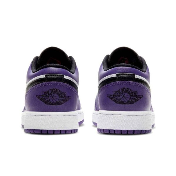 Jordan 1 Low GS "Court Purple White"