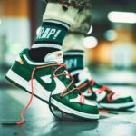 OFF-WHITE x Dunk Low 'Pine Green'