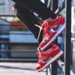 OFF-WHITE x Dunk Low 'University Red'