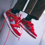 OFF-WHITE x Dunk Low 'University Red'