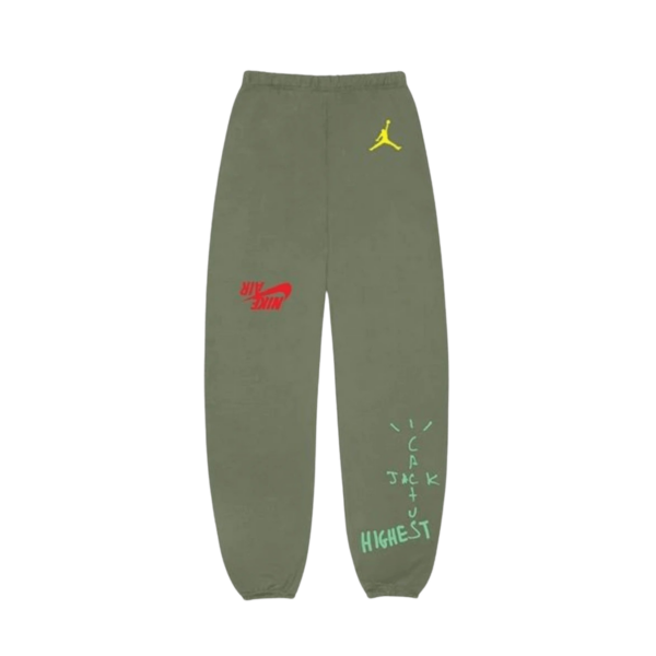 Travis Scott Jordan Cactus Jack Highest Sweatpant 'Olive'