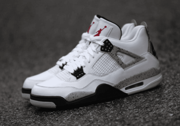 Jordan 4 89 OG White Cement